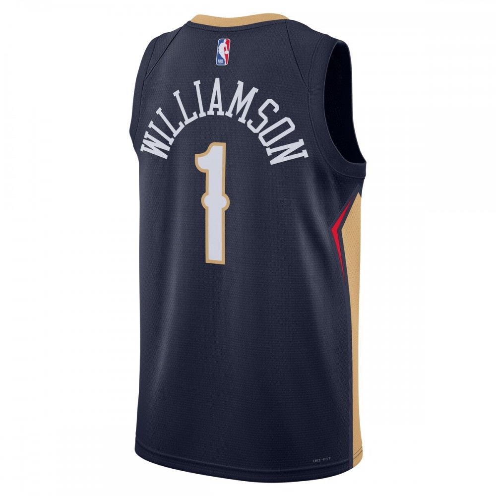Zion Williamson New Orleans Pelicans Unisex 2022/23 Swingman Jersey - Icon Edition - Navy-Pro Kit Vault | Brand New 26/27 Sports Jerseys